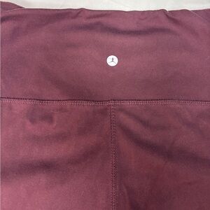 Burgundy Danaskins Leggings